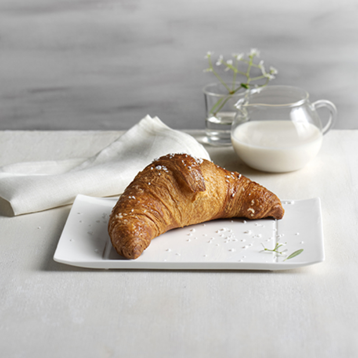 Gran croissant artigianale vuoto