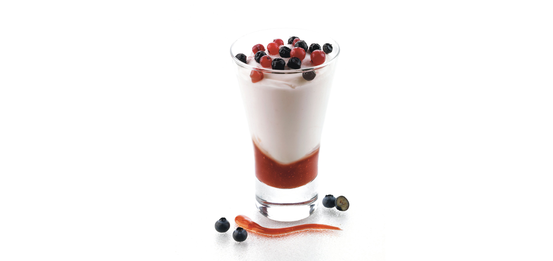 Yogurt e frutti di bosco