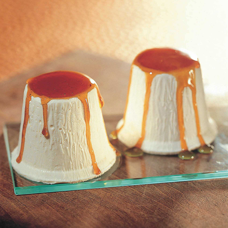 Panna Cotta Con Caramello