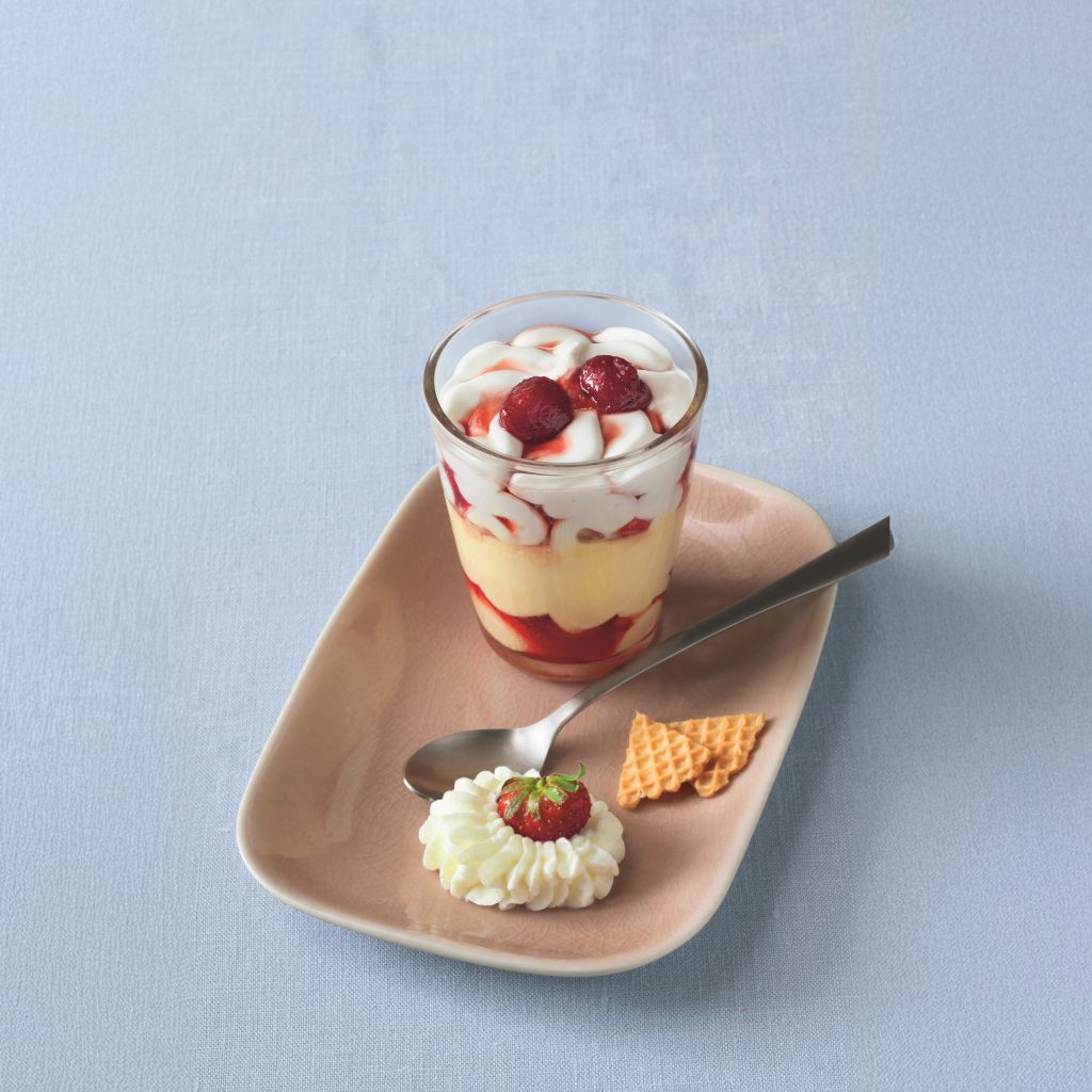 Crema e fragole